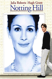 Notting Hill Poster starring Julia Roberts and Hugh Grant