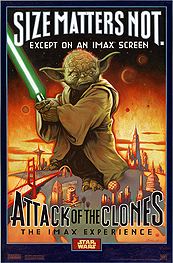 IMAX Attack of the Clones Poster